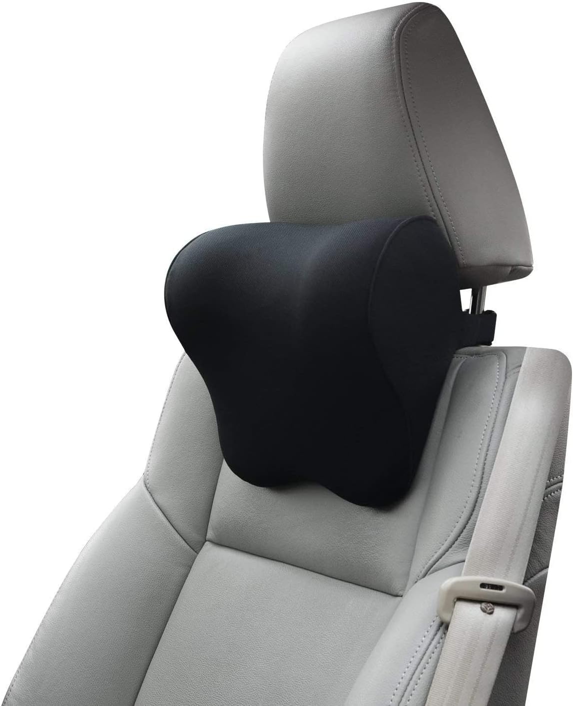 Womdee Car Neck Pillow - Headrest for Office and Gaming Chair - Soft Memory Foam Orthopedic Cushion - Chair Attachment for Neck Support - Ideal Head Neck Rest Pillow for Home Office and Driving