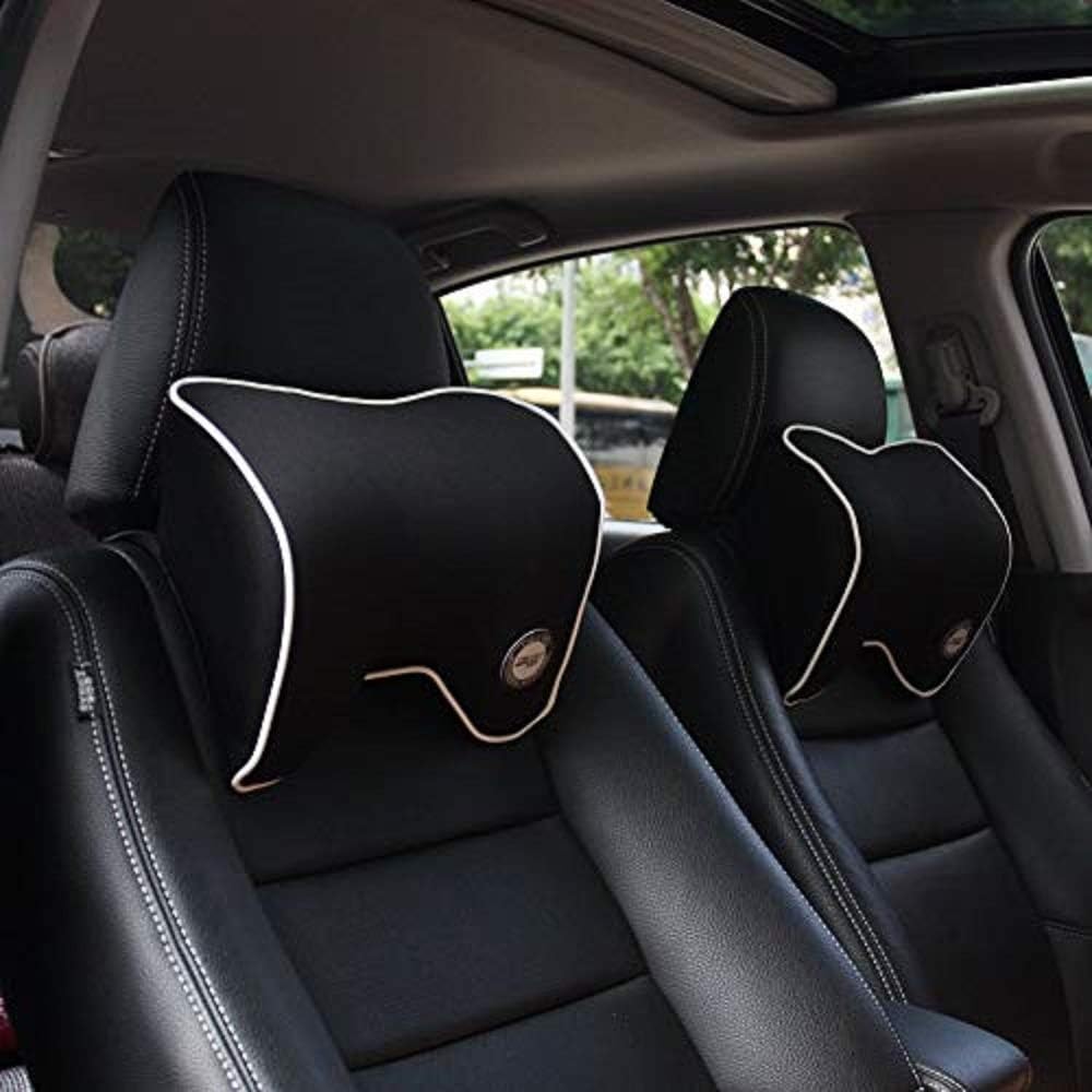 Womdee Car Neck Support Pillow for Neck Pain Relief When Driving,Headrest Pillow for Car Seat with Soft Memory Foam