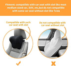 Womdee Car Neck Pillow - Headrest for Office and Gaming Chair - Soft Memory Foam Orthopedic Cushion - Chair Attachment for Neck Support - Ideal Head Neck Rest Pillow for Home Office and Driving