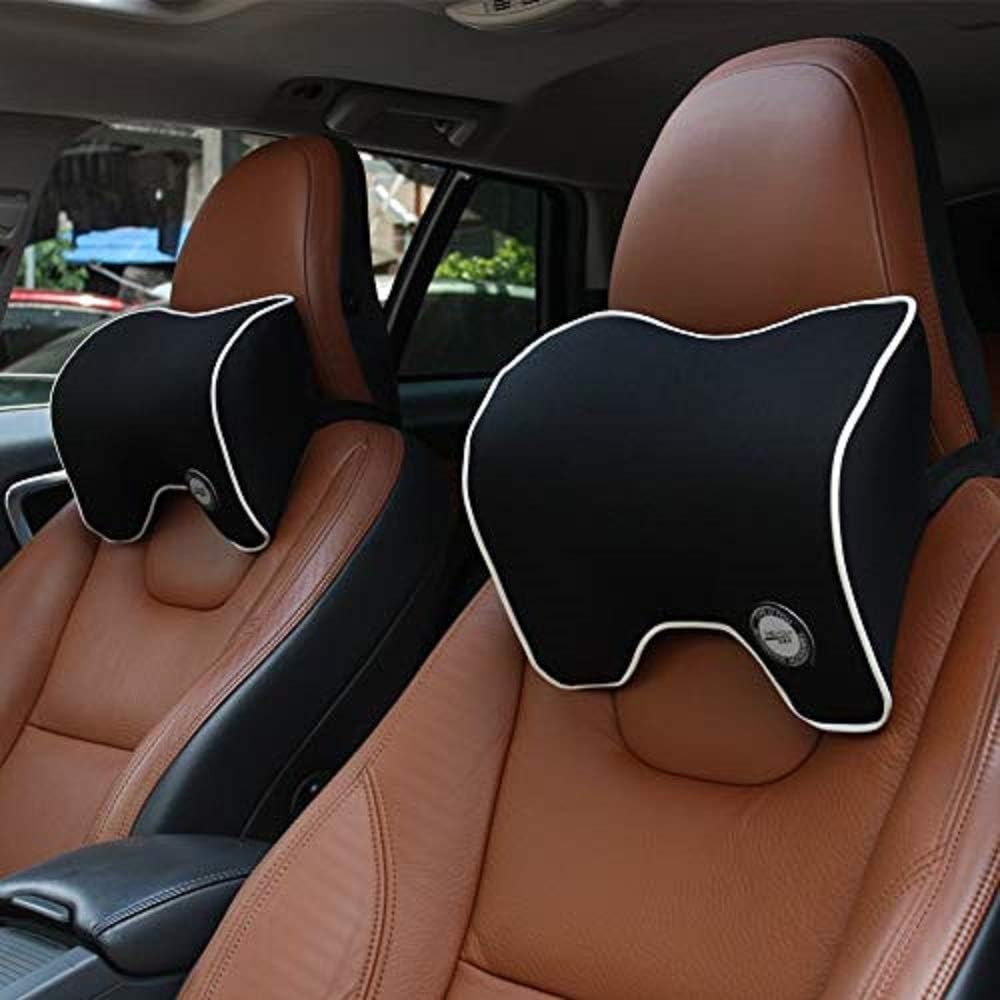 Womdee Car Neck Support Pillow for Neck Pain Relief When Driving,Headrest Pillow for Car Seat with Soft Memory Foam